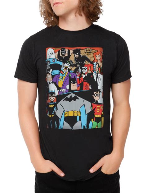 Dc Comics Batman The Animated Series Characters T Shirt Hot Topic