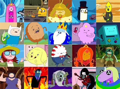 Animewild Adventure Time Characters Group Sticker Ubicaciondepersonas
