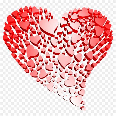 Transparent Heart Of Hearts Free Clipart Transparent Background Heart Png Png Download