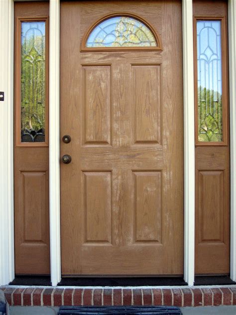 Can A Stained Fiberglass Door Be Painted Glass Door Ideas