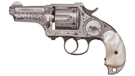 Factory Engraved Merwin Hulbert And Co Large Frame Revolver Rock