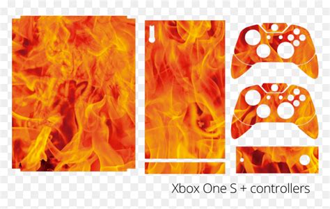 Fire Xbox Controllers Hd Png Download 801x467 Png Dlfpt