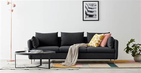 British made sofas, sofa beds, corner sofas, modular sofas and. Vento 3 Seater Sofa, Sterling Grey | MADE.com in 2020 | 3 ...