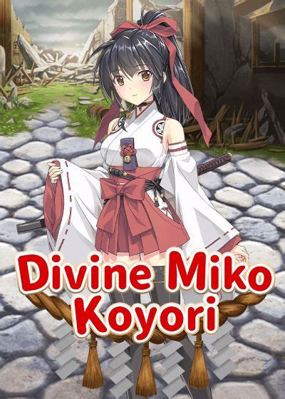 miyama amehiko if divine miko koyori poison company black hair female focus japanese