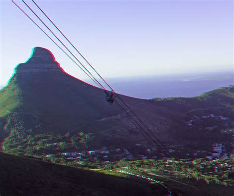 Cape Town Table Mountain In Anaglyph 3d Stereo 3d Stereo Flickr