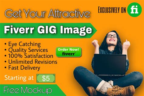 Ssbravocreation: I will design a professional fiverr gig image, fiverr