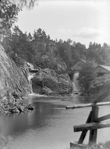 Huskvarna Falls Sweden By Swedish National Heritage Board Via Flickr