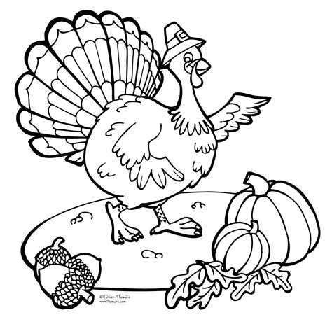 thanksgiving turkey coloring pages and coloring book