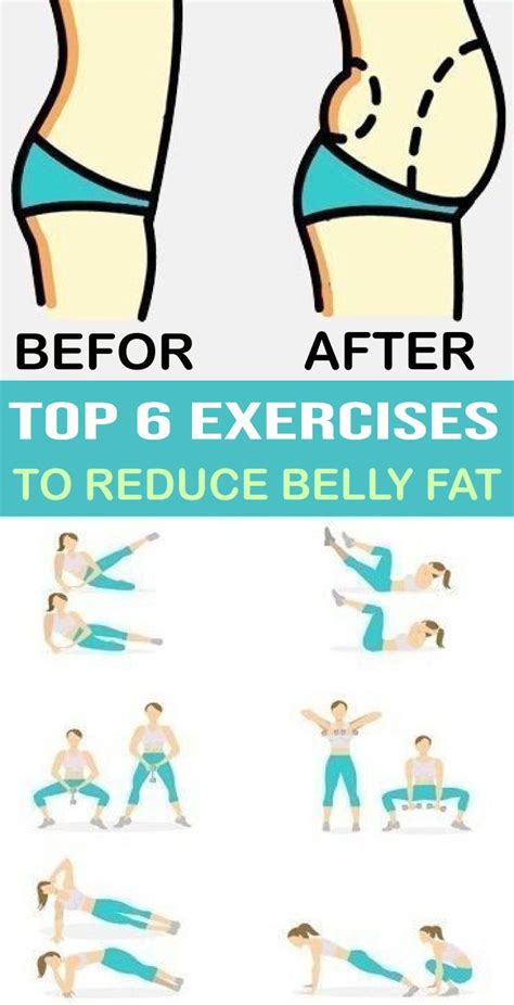 6 Exercises To Reduce The Size Of Your Belly Easy Workouts Exercise