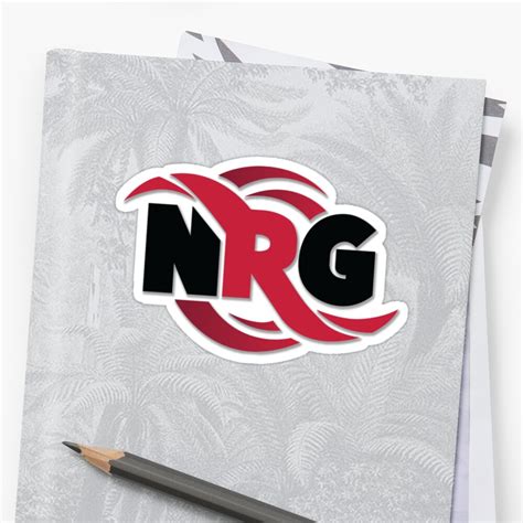 Nrg Logo Sticker By Swest2 Redbubble