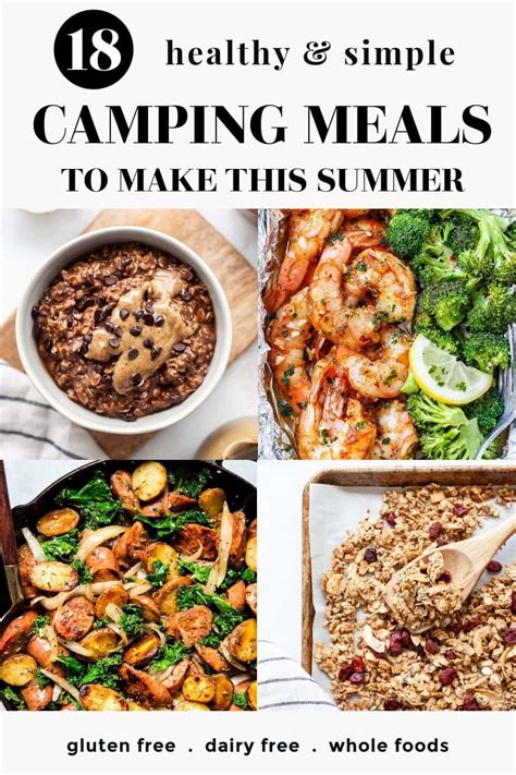 18 Camping Meals To Try This Summer In 2021 Easy Healthy Lunch