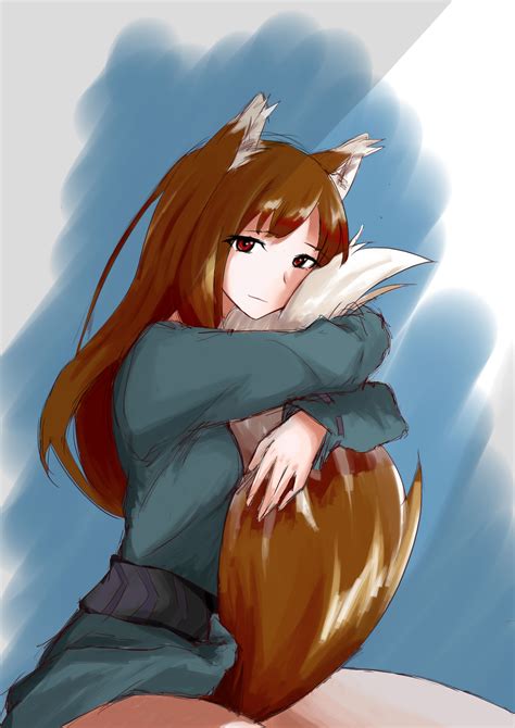 Holo Holding Her Tail Spice And Wolf Sauce Bitly2urcepo