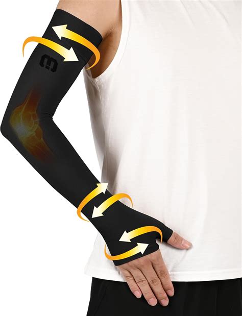 Mgang Lymphedema Compression Arm Sleeve With Gauntlet For