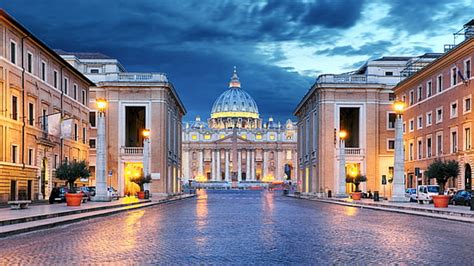 Hd Wallpaper Vatican City Rome Italy St Peters Square Cathedral