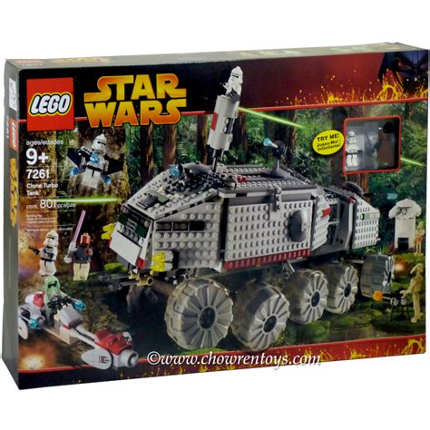 Lego Star Wars Sets Episode Iii 7261 Clone Turbo Tank W Light Up