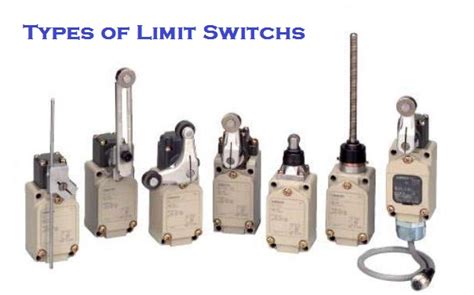 Types Of Limit Switches And Advantage Disadvantage Excel