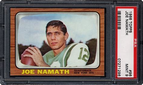 We did not find results for: 1966 Topps Joe Namath | PSA CardFacts®
