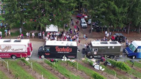 laurita winery food truck festival fun youtube