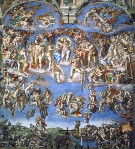 El Juicio Final 1537 1541 Miguel Ángel 3 Minutos De Arte