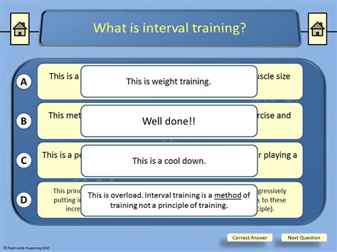 Gcse Pe Training And Exercise Multiple Choice Teaching Resources