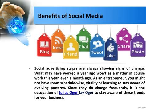 Ppt 3 Benefits Of Social Media Manager By Julius Ogor Powerpoint