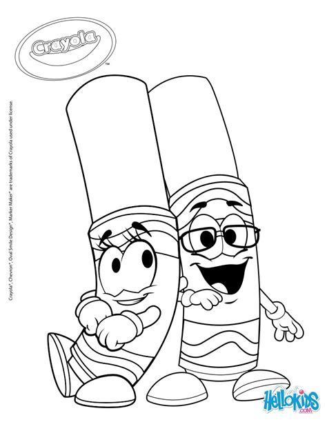 Crayola 10 Coloring Pages