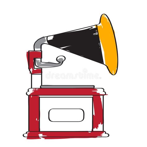 Isolated Phonograph Icon Stock Vector Illustration Of Icon 111990889