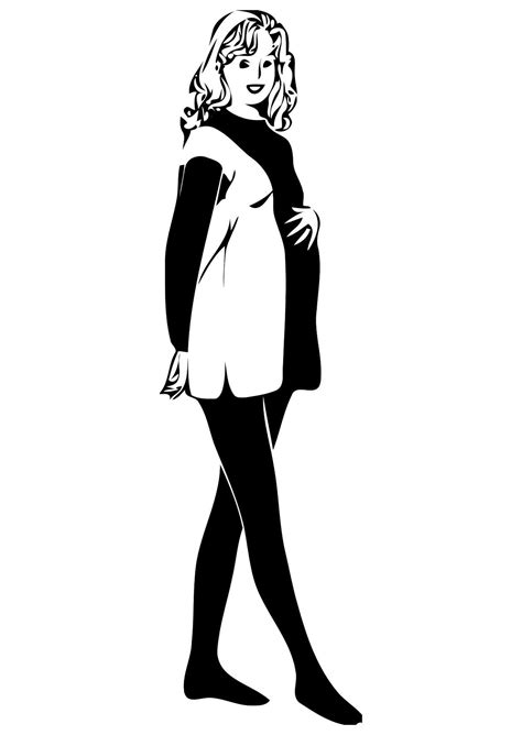 La enfermedad se propaga principalmente de persona a persona a través de las gotículas que salen despedidas de la nariz o la boca de una persona infectada al toser. Disegno da colorare donna incinta - Disegni Da Colorare E ...