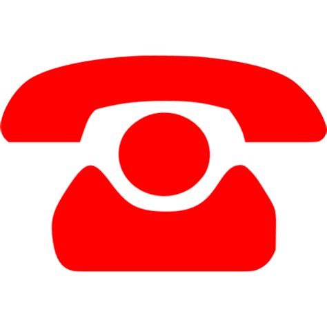 Red Phone 51 Icon Free Red Phone Icons