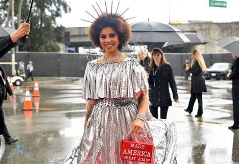 Joy Villa Received Hatred And Racism After Wearing Build The Wall