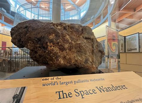 Worlds Largest Pallasite Meteorite World Record In Greensburg Kansas