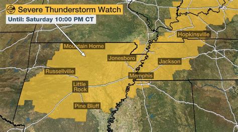 The Weather Channel On Twitter A Severe Thunderstorm Watch Has Been