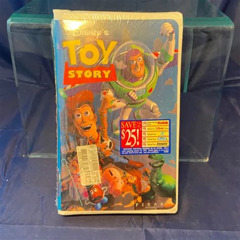 Toy Story Walt Disney Pixar Vhs Tape Factory Sealed New 6703 Tom Hanks