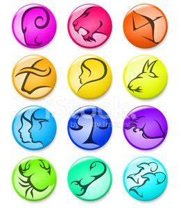 Rainbow Zodiac Pin Stock Vector Royalty Free Freeimages