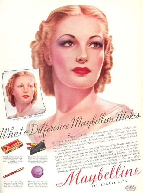 1940s makeup ads mugeek vidalondon