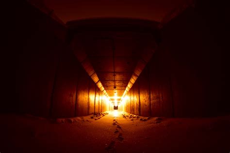 Tunnel Snow Winter Free Image Download