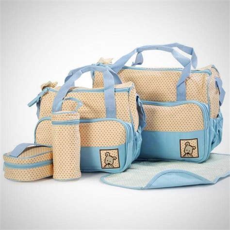 Multi Function Baby Diaper Nappy Bag Mummy Changing Set Handbag Waterproof