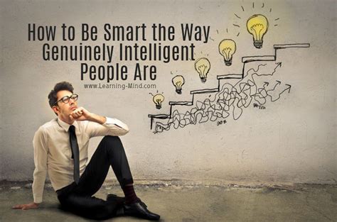 How To Be Smart How To Be Smart Intelligent People Smart