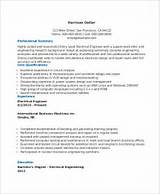 Photos of Entry Level Electrical Engineer Resume