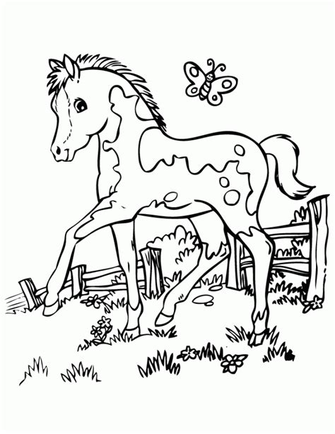 Get This Picture Of Horses Coloring Pages Free For Children S4lii