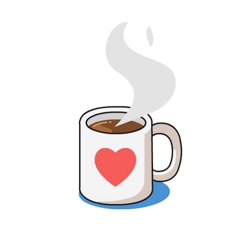 Animated Steaming Coffee 