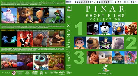 Pixar Short Films Collection Vol 1 2 Boxset Ubicaciondepersonascdmx