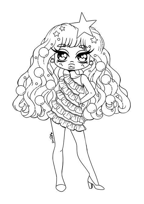 A coloring group on facebook ran a coloring contest featuring my day and night coloring page. Chibis - Free Chibi Coloring Pages • YamPuff's Stuff