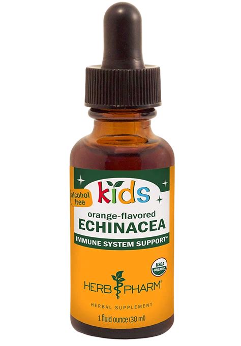 Herb Pharm Childrens Echinaceakids Alcohol Free Supplement First