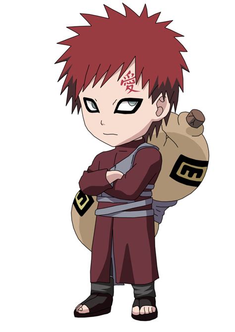 Chibi Gaara By Esteban93 On Deviantart Personagens Chibi Chibi