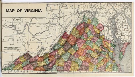 Exploring The County Map Of Virginia In 2023 Map Of The Usa