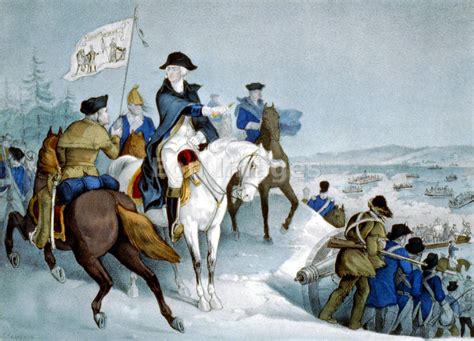 Eon Images Washington Prepares To Cross Delaware During Battle Of Trenton