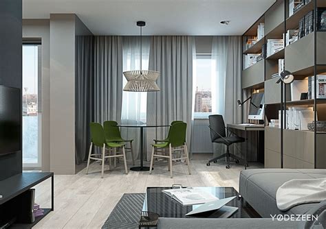 5 Small Studio Apartments With Beautiful Design Studio Interior