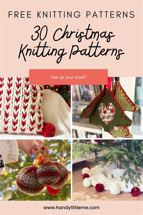 32 Free Christmas Knitting Patterns Edetteauguste