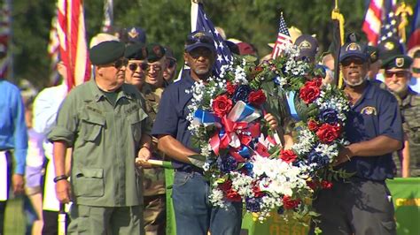Hundreds Attend Memorial Day Ceremony At Houston National Cemetery